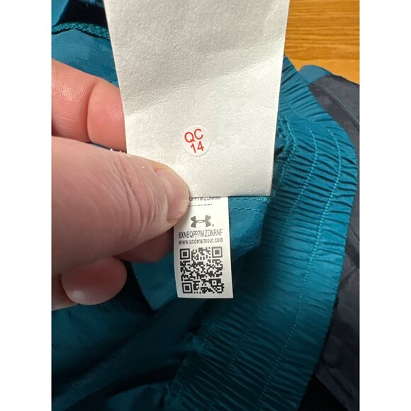 Under Armour Mens Legacy Crinkle Water-Repellent Loose Fit Jacket Size M - Picture 11 of 13